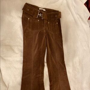 Garage pants size 0 color brown
